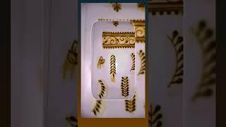 #different Basics ️#borders#checks#leaves#vines #please_subscribe_my_channel #mehndi