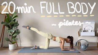 20MIN full body pilates workout // BetterMe Pilates essential kit