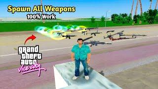 GTA Vice City All Weapons Cheat Code | All weapons Spawner Mod