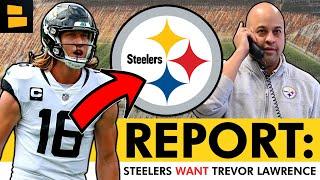 BOMBSHELL REPORT: Steelers ‘Inquired’ About Trevor Lawrence Trade - Why This Is BIG NEWS For PIT