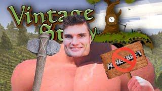 Первый день в Vintage Story не Майнкрафт