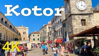 Kotor Montenegro 4K Walking Tour 2024