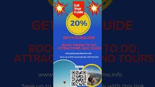 #GetYourGuide Book Things To Do Attractions and Tours  ( -20%)