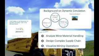 Case Studies on Simulation in Mining by MOSIMTEC