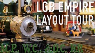 G Scale Layout TOUR:  Hank Guckes' LBG Empire