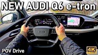 THE NEW Audi Q6 e-tron POV Drive