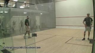 Men's College Squash: Dartmouth and Harvard (2009 Ivy League Scrimmages)