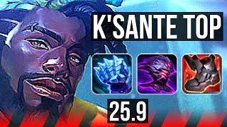 K'SANTE vs JAYCE (TOP) | Comeback, Dominating | NA Challenger | 25.9