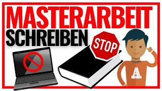 Masterarbeit schreiben: Die 7 häufigsten Fehler (unbedingt vermeiden) 