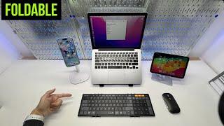 The ultimate mobile work kit? ProtoArc XKM01 Full Review (Foldable Keyboard, Mouse & Laptop Stand)