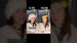 #pov the big VS little sis at Christmas… #acting #shorts