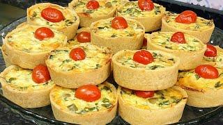 Como fazer salgado de frango chique de um real! (Quiche) Faça e venda! Renda extra!