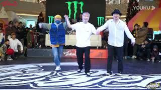 Poppin Sam 施勇 , Dokyun , FireBac | Judge Showcase | 2019 Tie Break 街舞總決賽