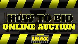 How to Bid with online auctions