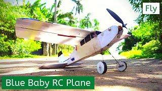 Blue Baby RC plane (FLY) Sinhala.