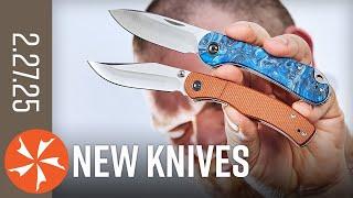 Knuckles Will Love These - New Knives February 27th, 2025 at KnifeCenter