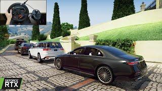 GTA 5 | 2022 Mercedes-Benz S500 | RUSSIAN MAFIA CONVOY