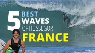 5 Best Waves of Hossegor, FRANCE