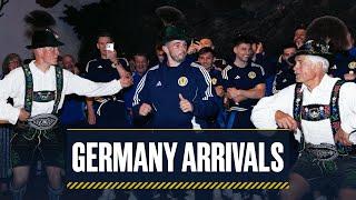 Dancing McGinn, Scotland Land in Germany!  | EURO 2024 Arrivals |  Scotland National Team