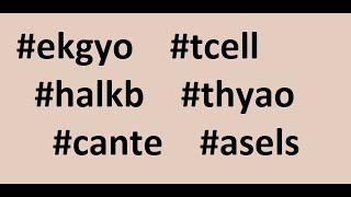 30 Dakika 6 #hisse #ekgyo #tcell #halkb #thyao #cante #asels #borsa #para #kazanmak #teknik #analiz