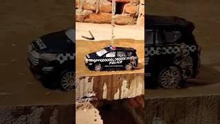 Toyota Innova Crysta Police Car mud off-roading chasing & getting dirty mud washed #diecast #suv