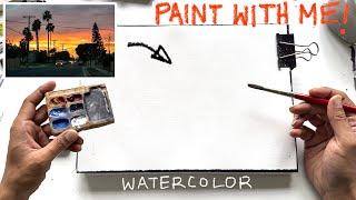 Paint With Me Like a PRO ~ A Detailed Wet on Wet Watercolor Painting Tutorial for Beginnings