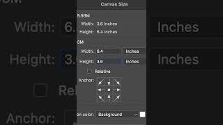 How To Change Canvas Size In Photoshop! EASY! 15 Seconds! #shorts #photoshop #adobe #howto