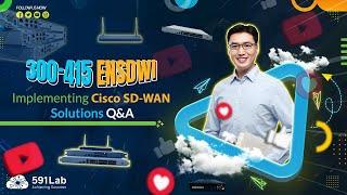 300-415 ENSDWI Cisco SD WAN Exam Guide