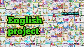 english project work|english project front page|border design for english project|english projects