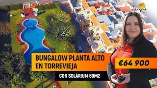 Casas en España. Bungalow planta alto en Torrevieja. Agencia inmobiliaria Alegria