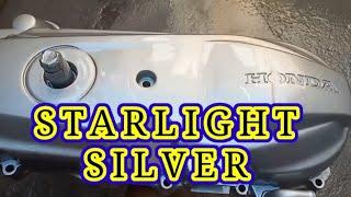 How to paint H111 Starlight Silver.