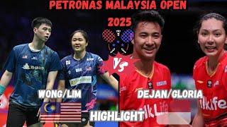 Dejan/Gloria (INA) VS Wong/Lim (MAS) || PETRONAS MALAYSIA OPEN 2025 || R32