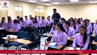 BBA in Aviation Operations class at JT Aviation College