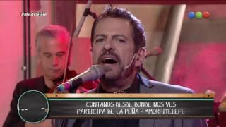 Guillermo Fernández canta "Como dos extraños" - La Peña de Morfi