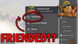 CheetoChad FRIENDED!?  [BlazeSwordYT Clip]