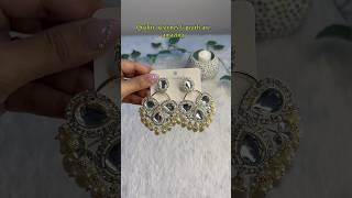 Meesho finds earrings under 180 #unboxing #meeshoearrings #meesho #jewellery #youtubeshorts #shorts