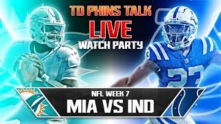 Miami Dolphins vs Indianapolis Colts Play by Play WATCH PARTY! 