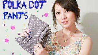 How I Style Polka Dot Pants