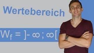 Wertebereich - Kurvendiskussion#3 - Welche Zahlen können für y rauskommen? Mit Aufgaben und Lösungen