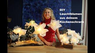 #diezürcherin  #diy #Leuchtblumen aus deinem Küchenschrank #design #leuchten #dekoration #deutsch