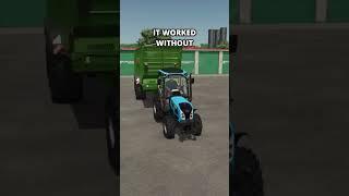 The Smallest Tractor Tries To Pull a Gigantic Load! in Farming Simulator 25! Experiment no. 42
