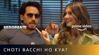 Chhoti Bacchi Ho Kya Face-off Between Tiger Shroff & Tara Sutaria | Amazon Prime Video