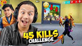 45 Highest Kills Challenge in Pro Grandmaster Lobby  Tonde Gamer - Free Fire Max