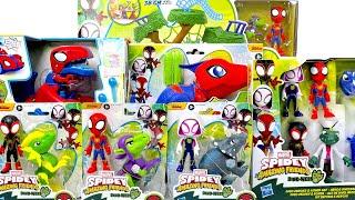 NEW Marvel Spidey and His Amazing Friends Dino Webs Unboxing Review | Spidey Rex Racer ASMR