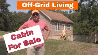 Off Grid Cabin Living the good life!