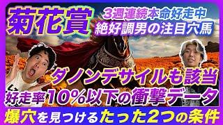 【穴党以外見ないでください】菊花賞で爆穴を見つけるたった2つの条件と人気馬多数該当の衝撃データ