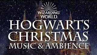 Harry Potter Music & Ambience | Hogwarts Christmas Music with Snow Sounds