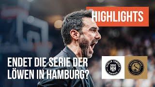 Highlights: Veolia Towers Hamburg - Basketball Löwen Braunschweig (Saison 2024/25)