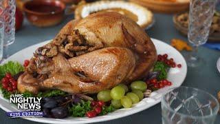 We take a look at the history behind Thanksgiving dinner | Nightly News: Kids Edition