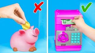 ¡El nuevo gadget de los niños para ahorrar dinero!  ¡Divertidos hacks para padres en casa!